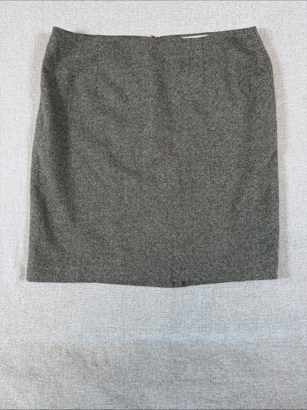 Lord & Taylor Classic Brown Herringbone Pencil Skirt - Women's 16
